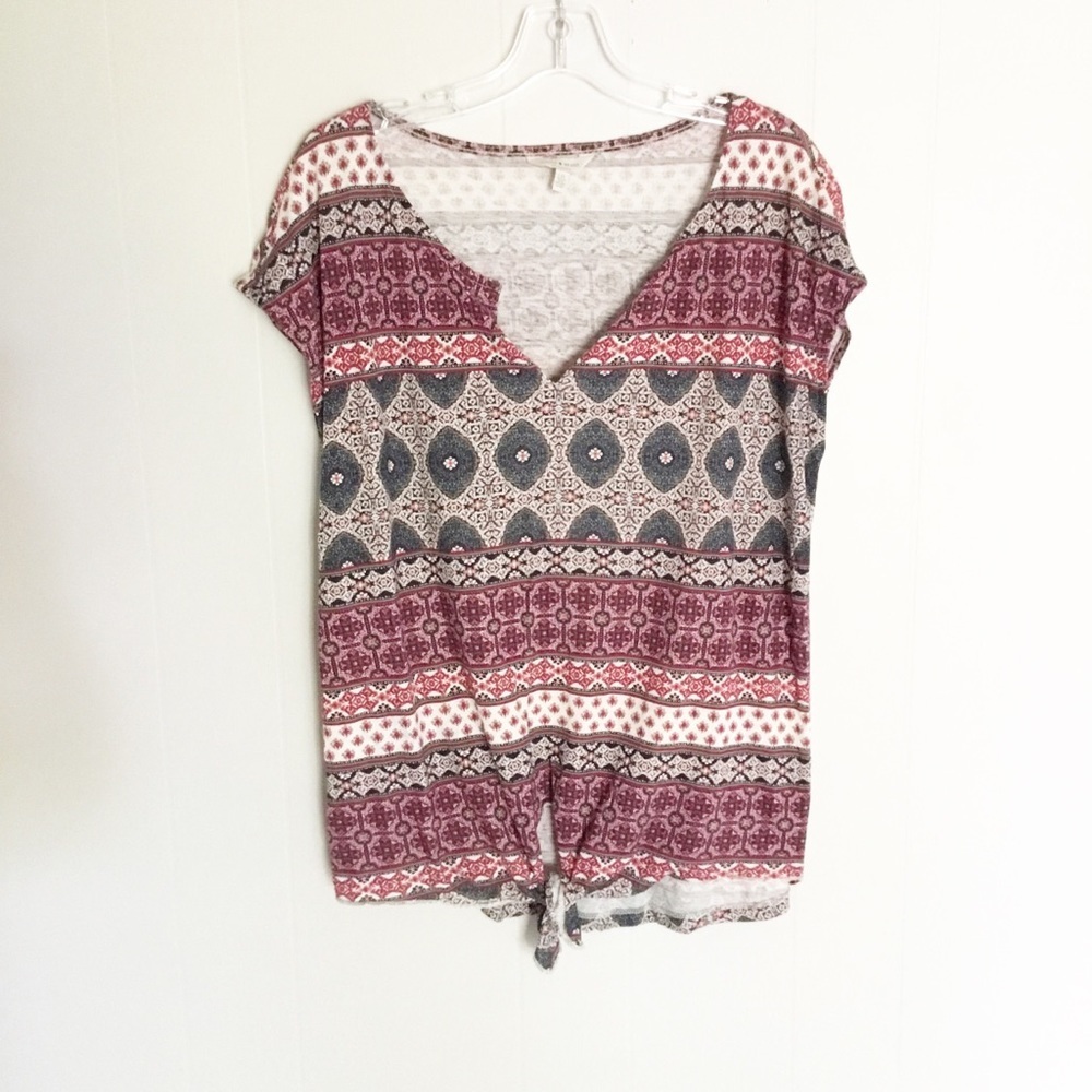 Lucky Brand Size Large Hobo Shirt Shirt Tee